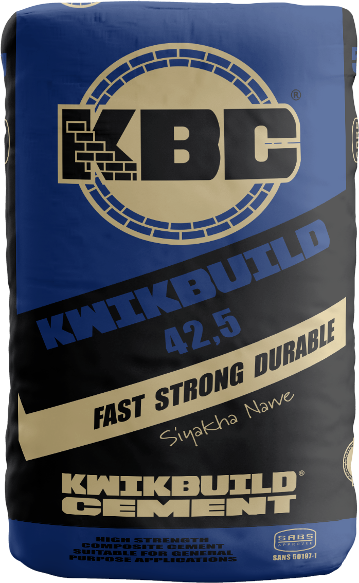 KBC Kwikbuild Cement 42.5N bag 50kg ||| COLLECTION