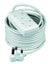 Load image into Gallery viewer, 5M White Extension Cord 16A C/W Janus Coupler
