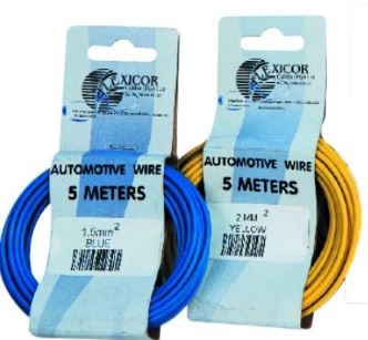 0.50Mm Black Automotive Wire /5M