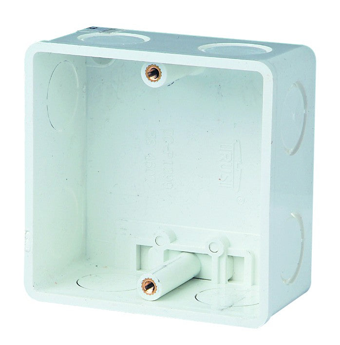 Flush Mount 3X3 Wall Box. 75X75Mm