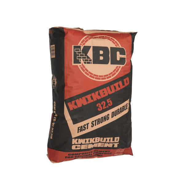 KBC Kwikbuild Cement 32.5N bag 50kg ||| COLLECTION – STEP Building Supplies