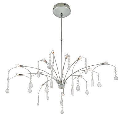 12Lt Chandelier 840Mm Chrome