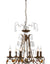 Load image into Gallery viewer, 6Lt Chandelier 620Mm Antique Brown
