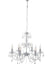 Load image into Gallery viewer, 6Lt Chandelier 560Mm Chrome
