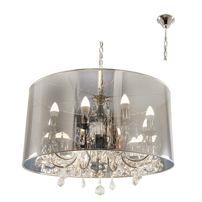 Grand Elegance 8Lt Chandelier 640Mm Ch