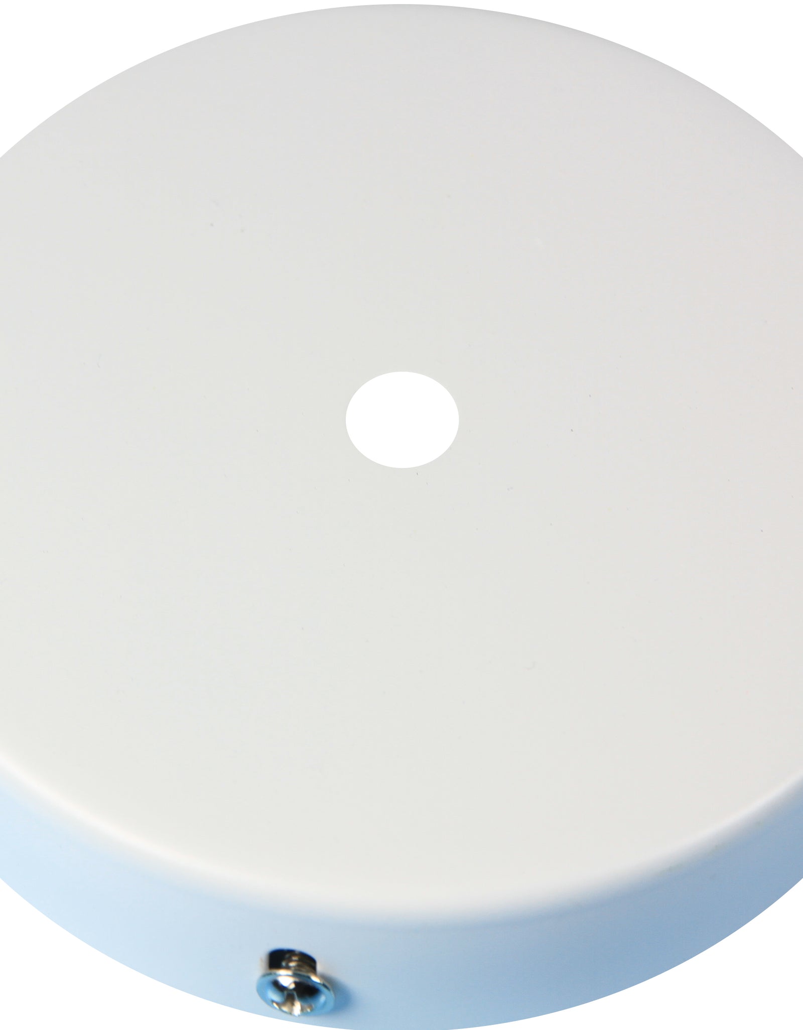 1 Way White Ceiling Rose Kit Dia 120Mm