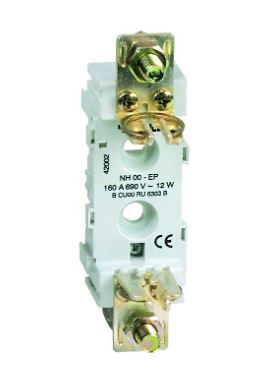 Size 00 1 Pole Din Fuse Base 160A. 660V