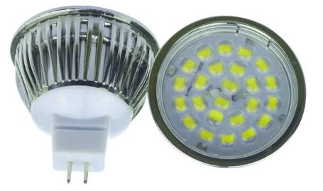 230Vac Yellow 12 Led Mr16 Spot Light