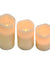 Load image into Gallery viewer, LED Flameless Candle Set &amp; Remote 3PC
