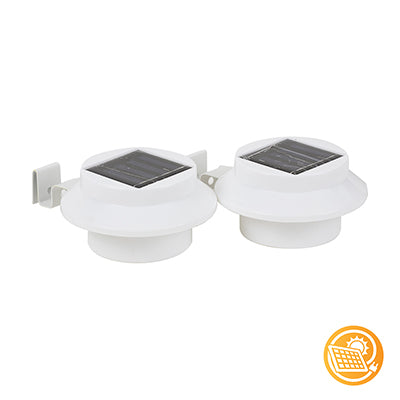 Solar Gutter Light White 2 Pack