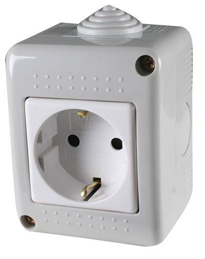 I/Door 16A German Schuko Socket Ip40