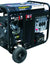 Load image into Gallery viewer, Gen 13kva 1ph 25l Air Cool Petrol Elec Start C/w Wheels
