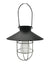 Load image into Gallery viewer, Solar Large Hanging Cage Lantern Black/Silver
