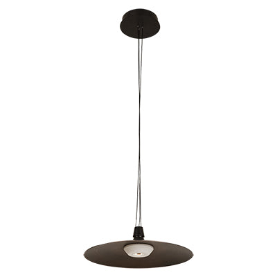 Led Pendant 600Mm Black/Copper 7W+18W