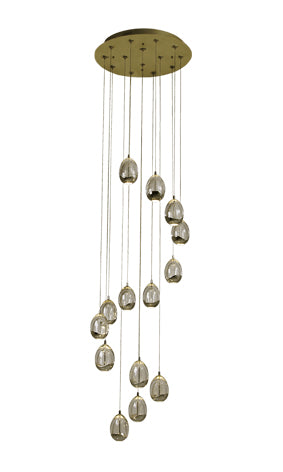 Dew Drop 14Lt Pendant 500Mm Gold