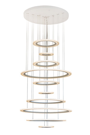 Coral Series 2017 Pendant 760Mm White 154W