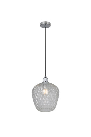 Oslo Pendant 180Mm Clear Glass