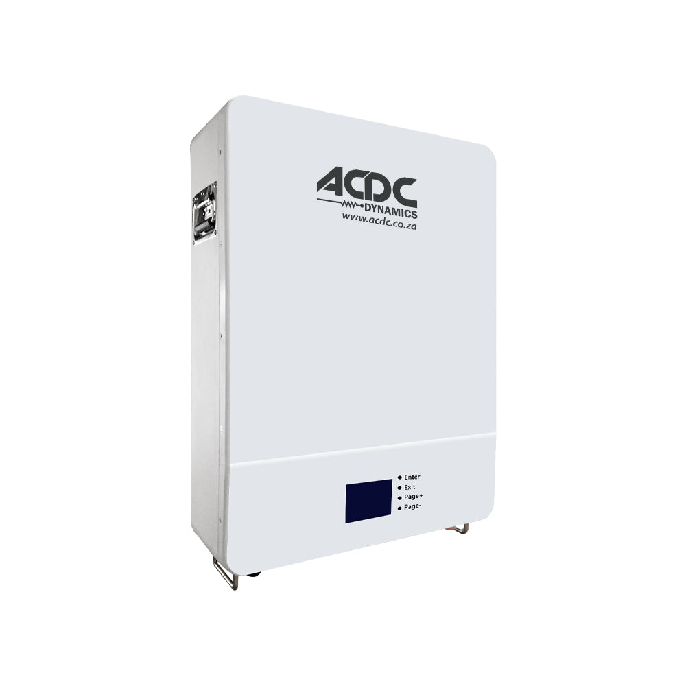 48vdc 4.8kwh Lifepo4 Wall Mounted Battery 680x495x190mm