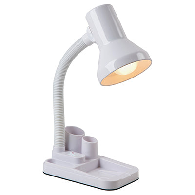 Organizer Desk Lamp White